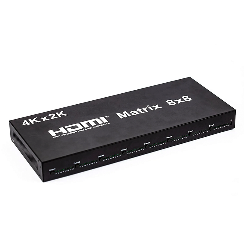 Matrix HDMI 2.0V 8x8 Profissional 4K 60Hz Conex