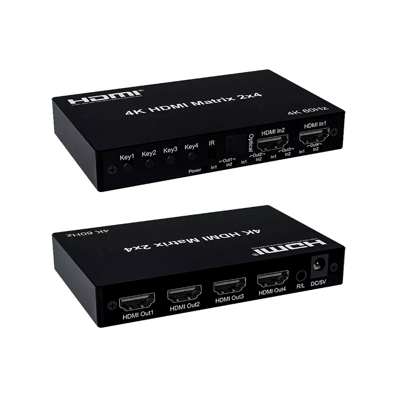 Switch Splitter Hdmi 2x4 Ultra Hd 4k X 2k Conex