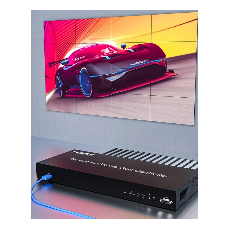 Video Wall Hdmi 4X4 16 Telas 4K Conex