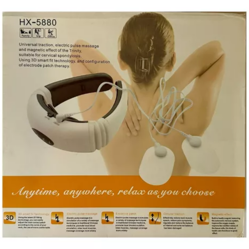 Massageador Pescoço Eletrico Fisioterapia Hx - 5880 Vertebra