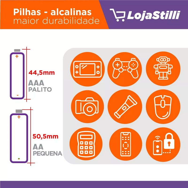 Pilhas Alcalinas Toshiba Aa Cartela Com 2 Unidades Conex