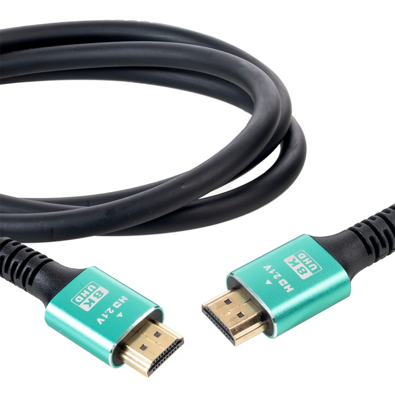 Cabo HDMI 2.1 8K 48gbps Ultra Premium blindado HD, com HDR10 e ARC 1,5 Metros Conex