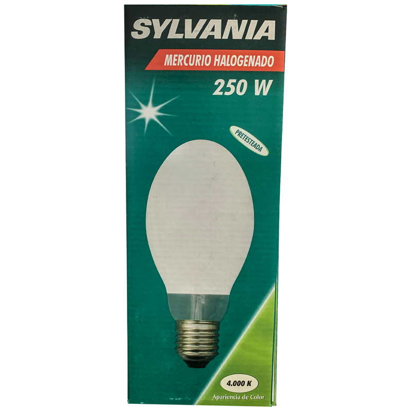 Lâmpada Metálica Ovoide 250W E40 4000K Sylvania