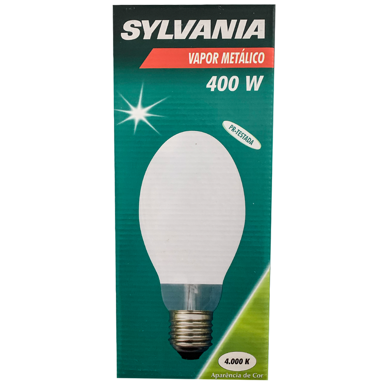 Lâmpadas Metalico Ovoide 400W E40 BN 4000k KIT com 05   Sylvania