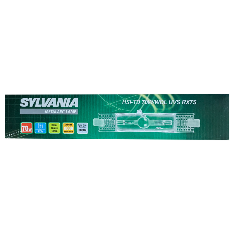 Lampada Metalico Hsi Td (Duplo Contato) 70W 3000K Sylvania