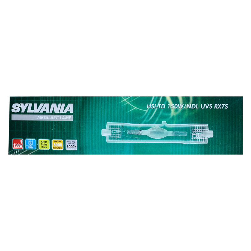 Lâmpada  Metalico Hsi Td 150W 5000K KIT 05  Sylvania