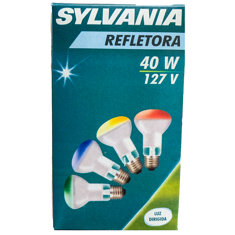 Lâmpada Refletora Bulbo R-20 40W 127V Vermelho Sylvania