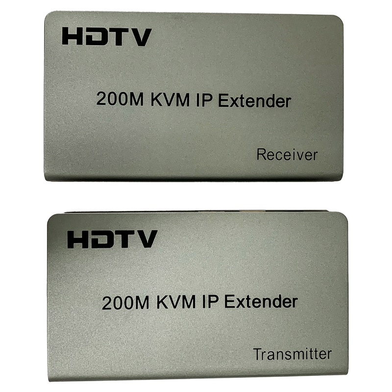 Extensor Hdmi kvm 200m Com Entrada De Rede Via Ip  Conexão Partner