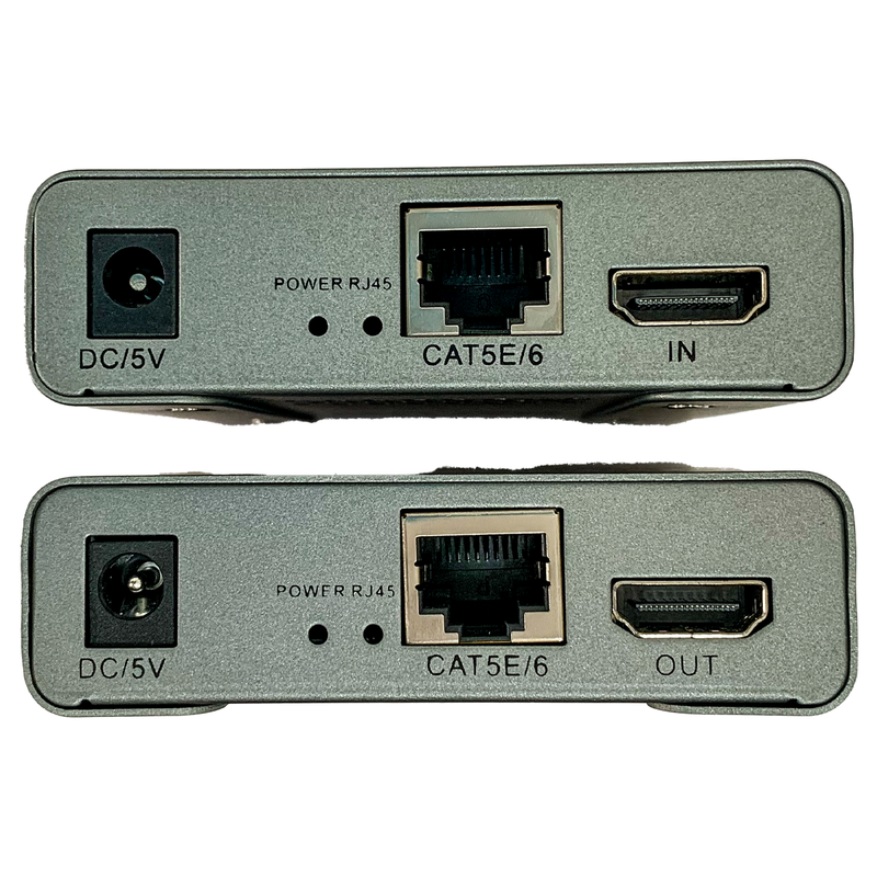 Extensor HDMI KVM por cabo Ethernet Cat5/6 Até 60m Porta Usb