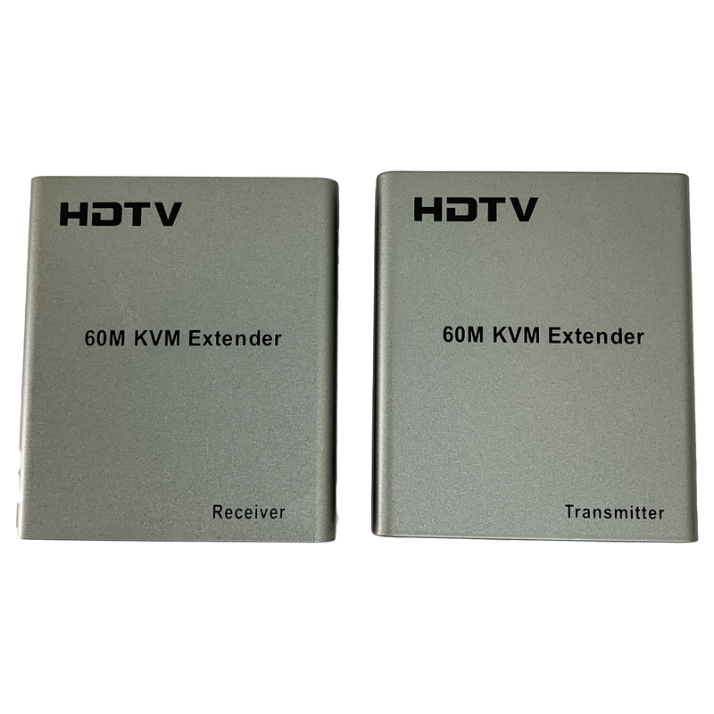 Extensor HDMI KVM por cabo Ethernet Cat5/6 Até 60m Porta Usb