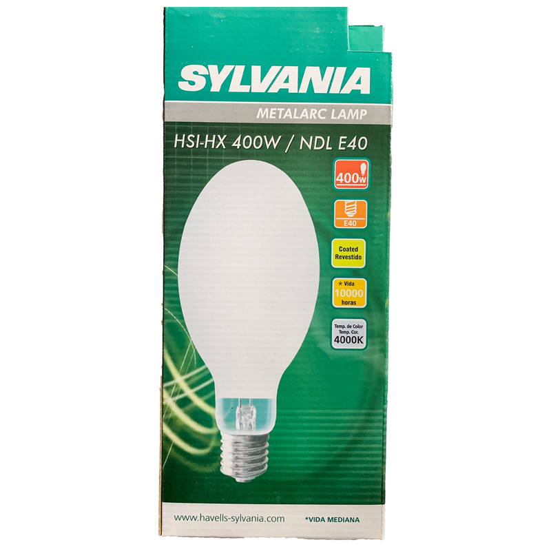 Lâmpada Metálico 400W Ovoide E40 4000K KIT 05  Sylvania