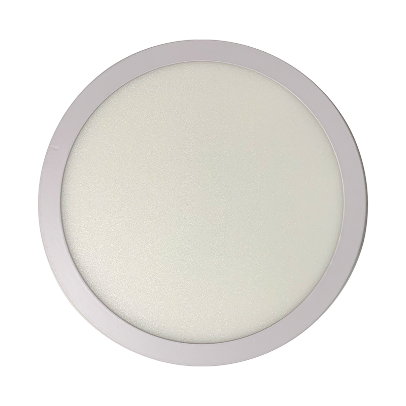 Plafon Led Slim Embutir Redondo 12W 6500K Branco Frio Bivolt