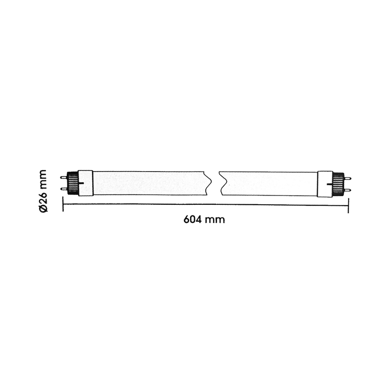 Lâmpada tubular LED T8 9W BN NW 4000K Sylvania