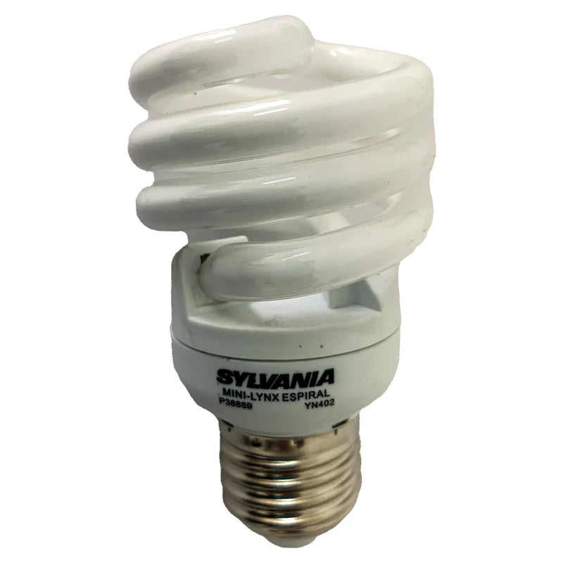 KIT 05 Lâmpadas Eletrônica Espiral 14W 127V 2700K Sylvania