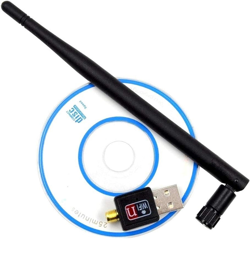 Adaptador Usb Wifi Com antena  12dBi Para TV smart e PC 1200mbps Frete grátis